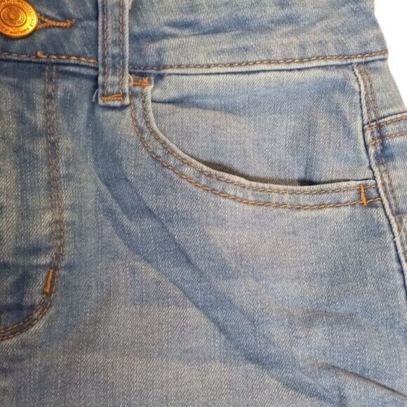 SO Size 7 Jeggings Jeans Womens High Rise Skinny Light Wash Blue - Picture 5 of 11